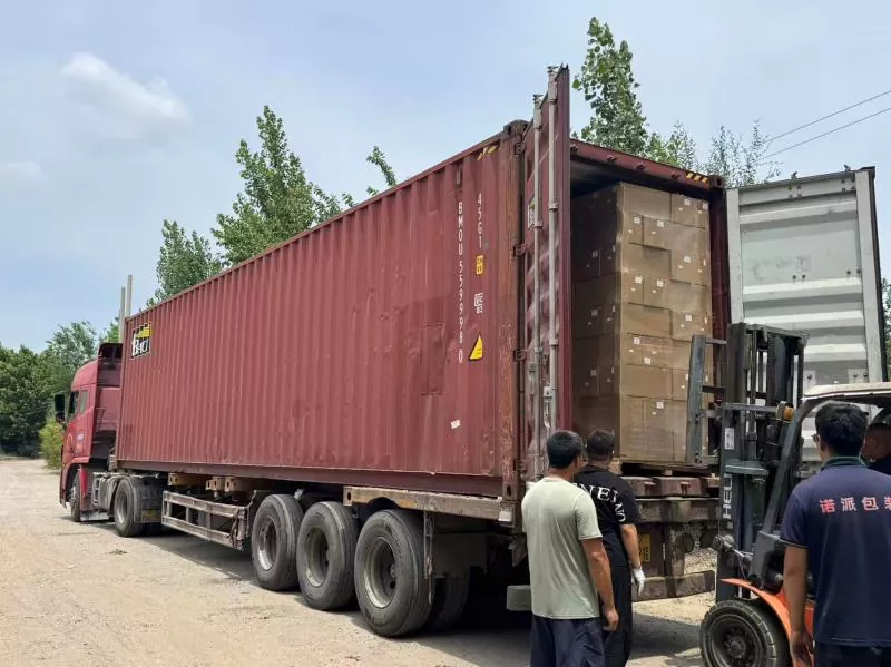 40.000 rolos de fita de alta qualidade enviados diretamente para o Japão: pedido no exterior entregue com sucesso